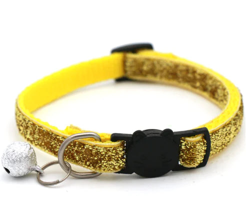 Feline Fashion Collar with Playful Bell