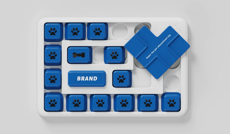 Interactive Slow Feeder Puzzle Toy for Dogs