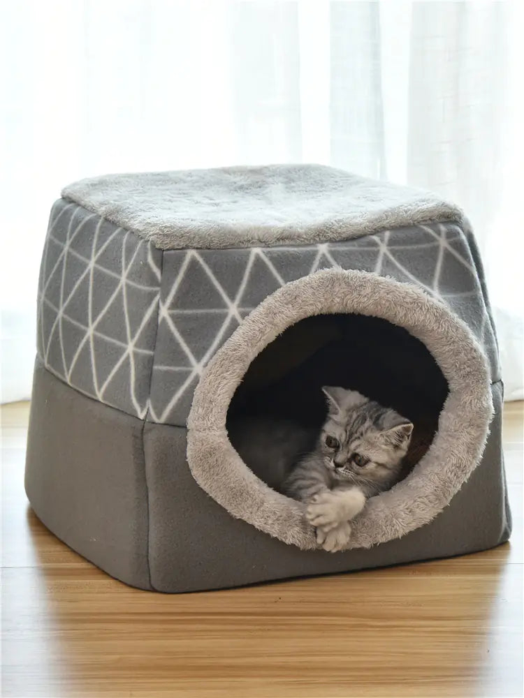 Cosmo Cube Pet Bed - Dual Creature Comfort