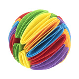 Foldable Dog Snuffle Ball for IQ Training Games