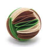 Foldable Dog Snuffle Ball for IQ Training Games