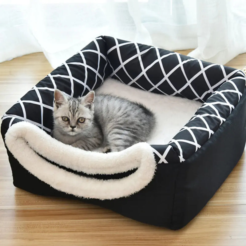 Cosmo Cube Pet Bed - Dual Creature Comfort